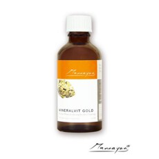 Mineralvit Gold druppels voor bioresonantie 50 stuks a 10ml