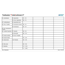 Testdoos focaal toxicosen II