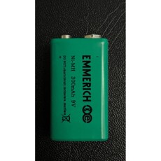 Accu / oplaadbare batterij 9V 300 mAh